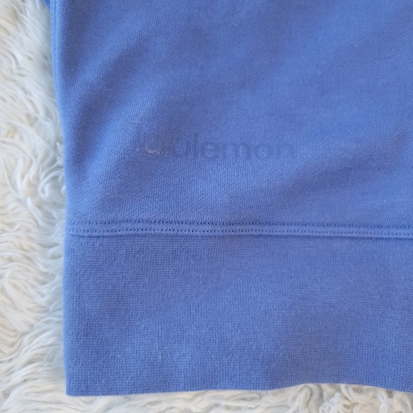 Lululemon Perfectly Oversized Crew Wild Indigo 8 - Picture 6 of 6